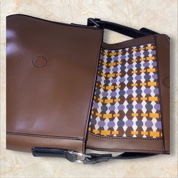 Vera Bradley Faux Leather Crossbody Handbag - Picture 2 of 4